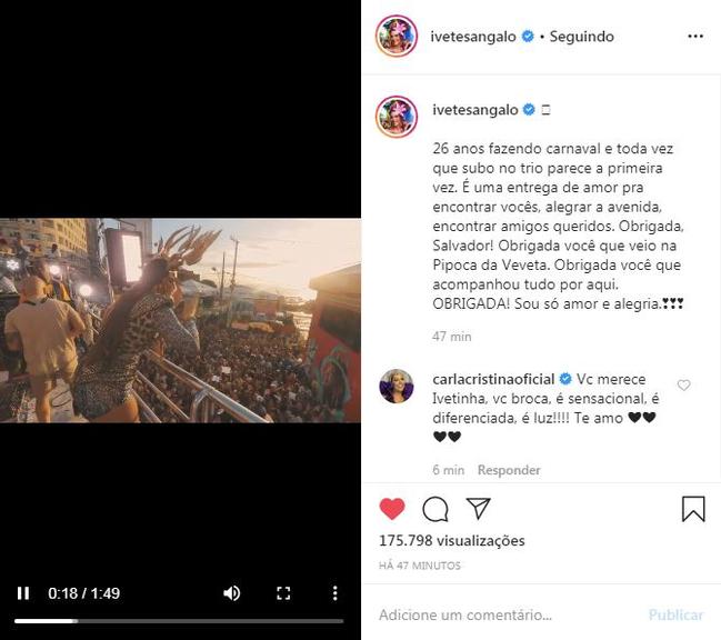 Ivete Sangalo arrasa em mais um Carnaval em Salvador