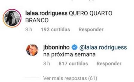 Boninho falando sobre o Quarto Branco