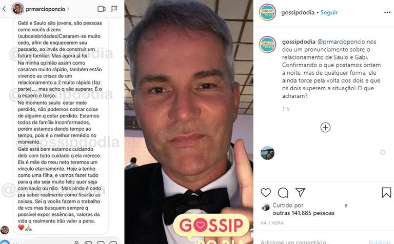 Pastor Márcio fala sobre separação de Saulo e Gabi