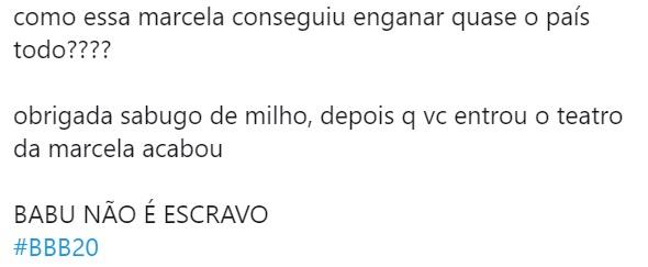 Marcela e Daniel são acusados de racismo