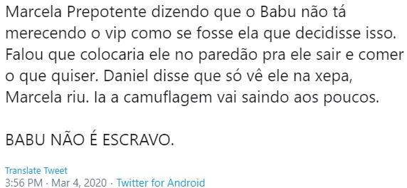 Marcela e Daniel são acusados de racismo