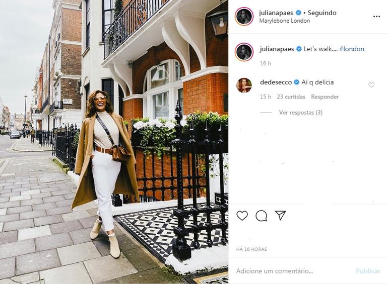 Juliana Paes em Londres