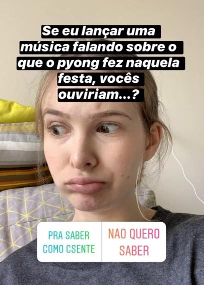 Sammy quer escreveu música sobre Pyong