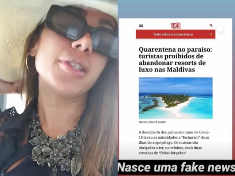 Anitta nega isolamento em hotel luxuoso nas Ilhas Maldivas