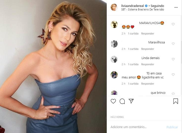 Lívia Andrade look do dia