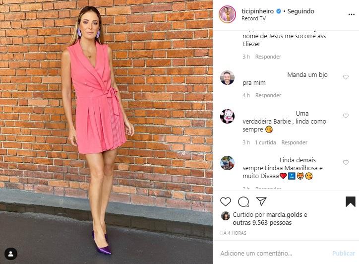 Ticiane Pinheiro look do dia