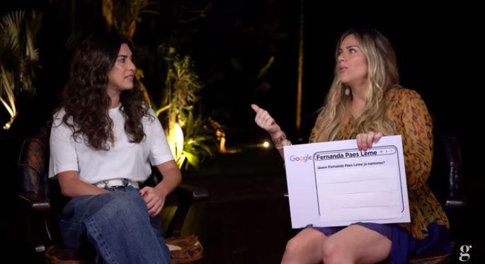 Fernanda Paes Leme conta com quais famosos já namorou