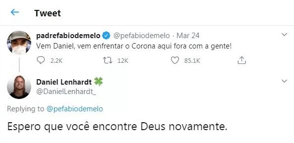 Daniel rebate comentário de Padre Fábio de Melo