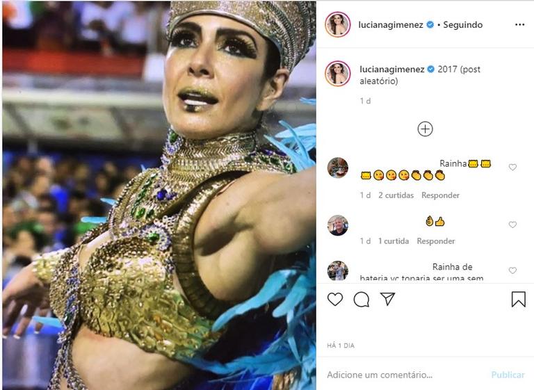 Luciana Gimenez em Carnaval