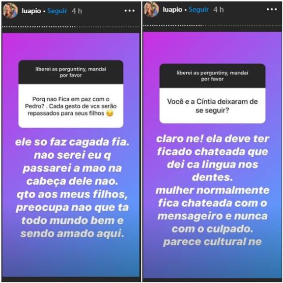 Luana Piovani fala sobre discussões com Scooby