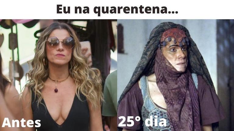 Ingrid Guimarães faz brincadeira comparando personagens