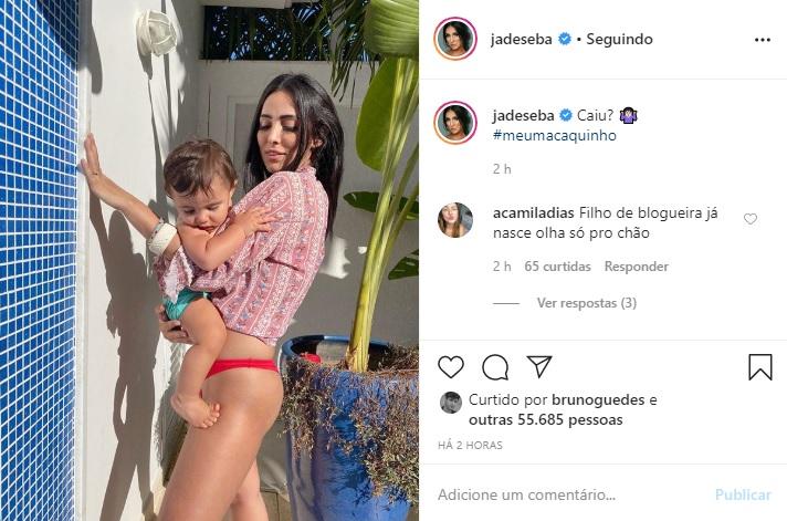 Jade Seba e Zion explodem o fofurômetro em clique juntinhos