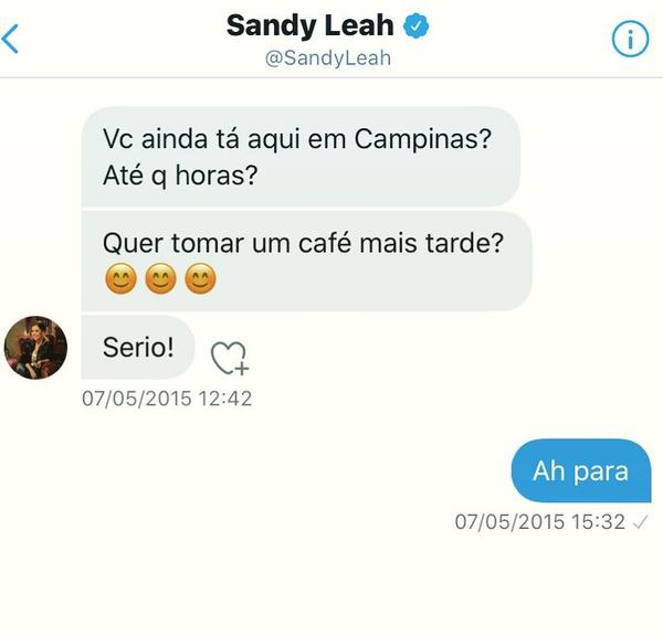 Fernanda Gentil relembra primeira vez que falou com Sandy