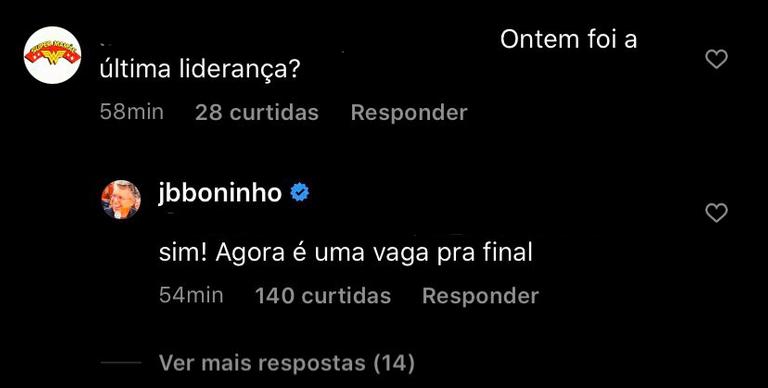 BBB 20: Boninho revela que Rafa é a última líder da edição