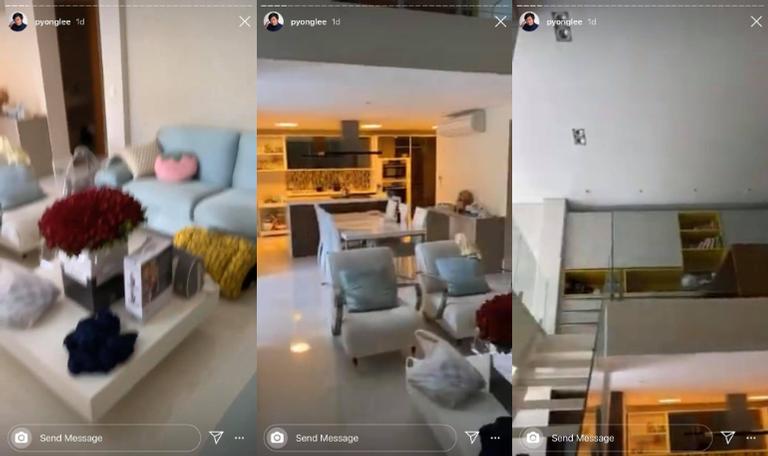 Pyong Lee faz pequeno tour pelo seu apartamento