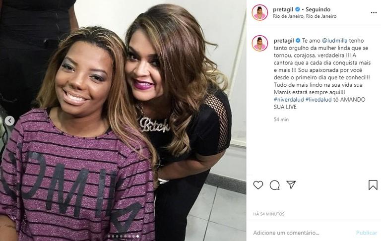 Ludmilla e Preta Gil