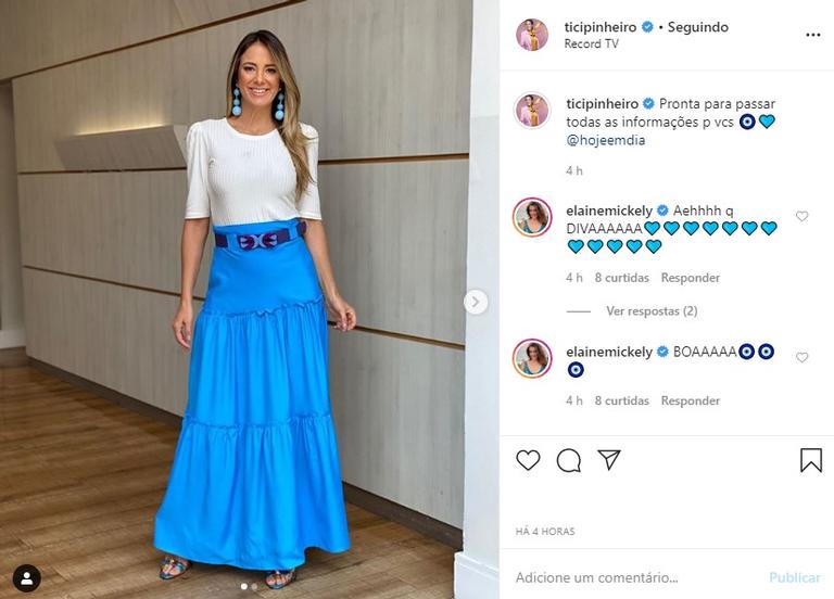 Ticiane Pinheiro look do dia