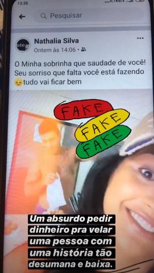 Mileide Mihaile tem fotos utilizadas por perfil fake