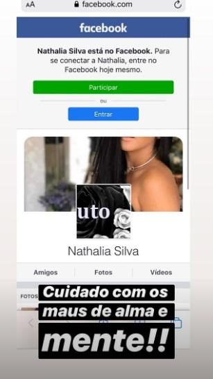 Mileide Mihaile tem fotos utilizadas por perfil fake