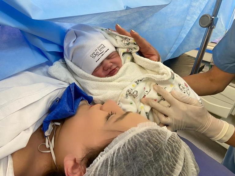 Marcello Melo Jr. é papai