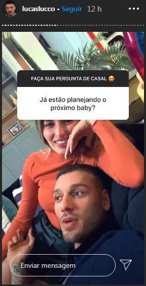 Lucas Lucco e a noiva falam sobre planos de ter filhos