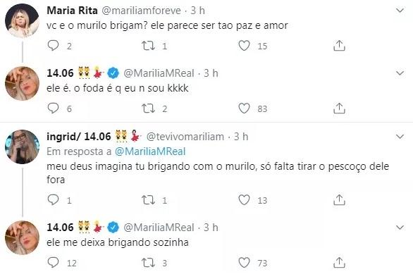 Marilia Mendonça fala sobre discussões com Murilo Huff