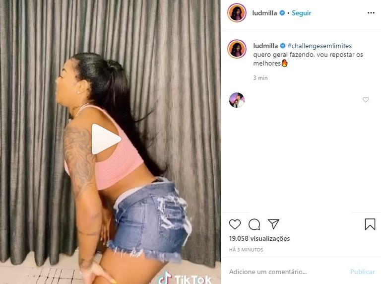 Ludmilla lança desafios Sem Limites