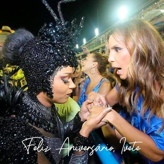 Juliana Alves faz homenagem para Ivete Sangalo e se declara