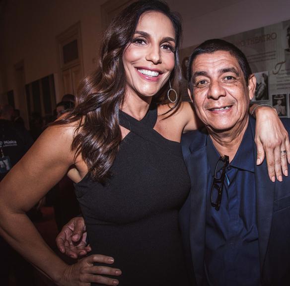 Zeca Pagodinho compartilha linda mensagem de aniversário à Ivete Sangalo 