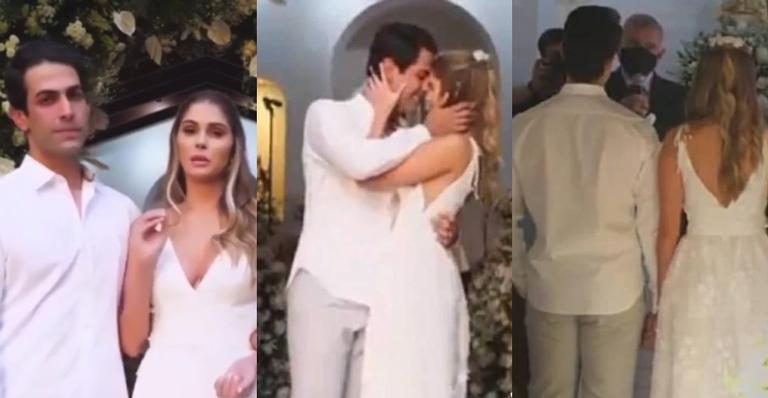 Bárbara Evans se casa com Gustavo Theodoro