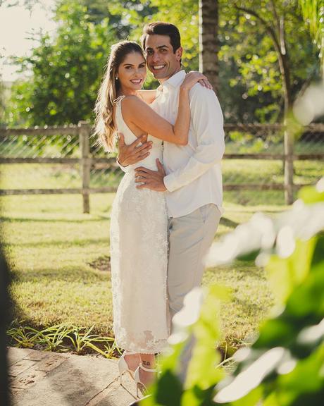 Bárbara Evans compartilha fotos de seu casamento