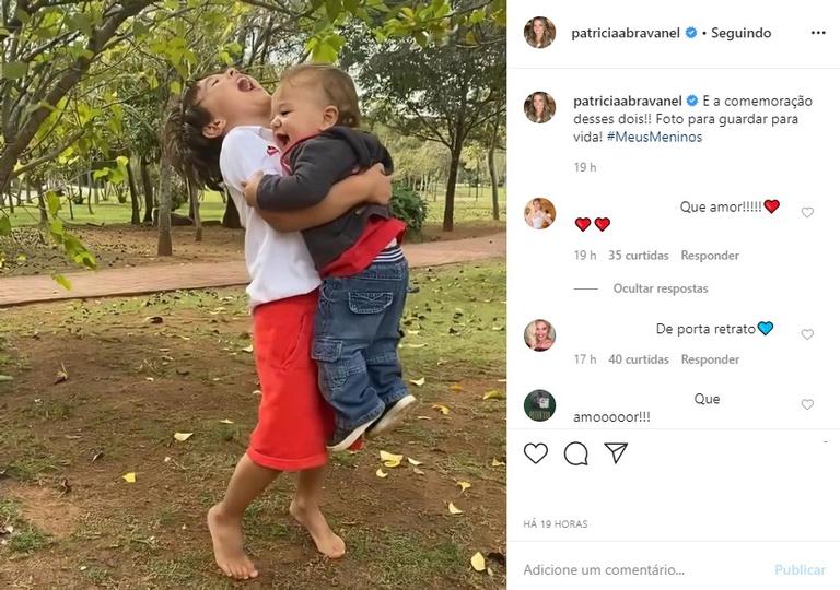 Filhos de Patricia Abravanel