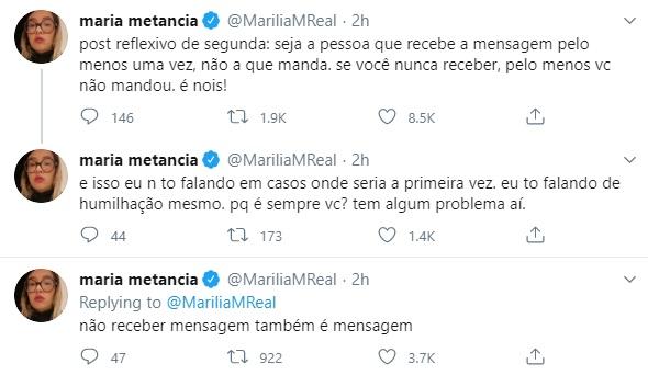 Marília Mendonça usa as redes para fazer reflexão dura