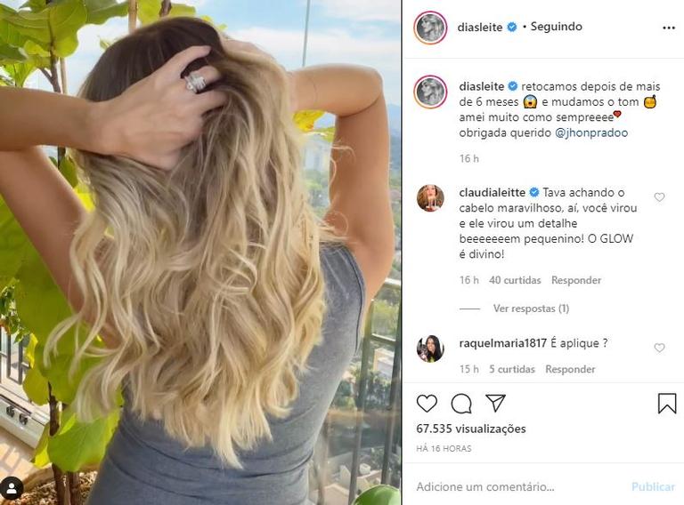 Grávida, Carol Dias muda o visual e ganha elogios