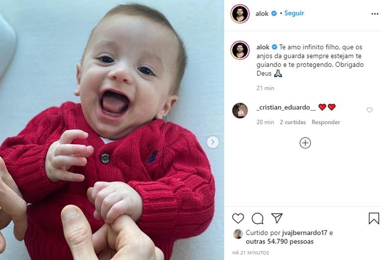 Alok declara todo seu amor para o filho, Ravi