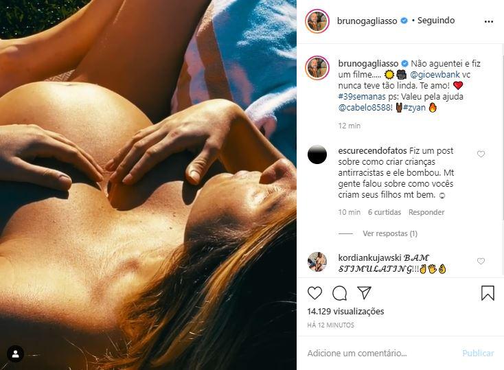 Bruno Gagliasso homenageia Giovanna Ewbank com lindo vídeo