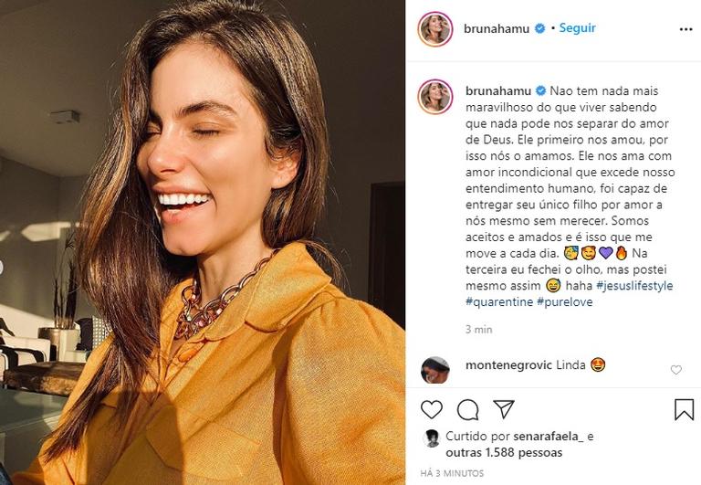 Bruna Hamú reflete sobre a vida