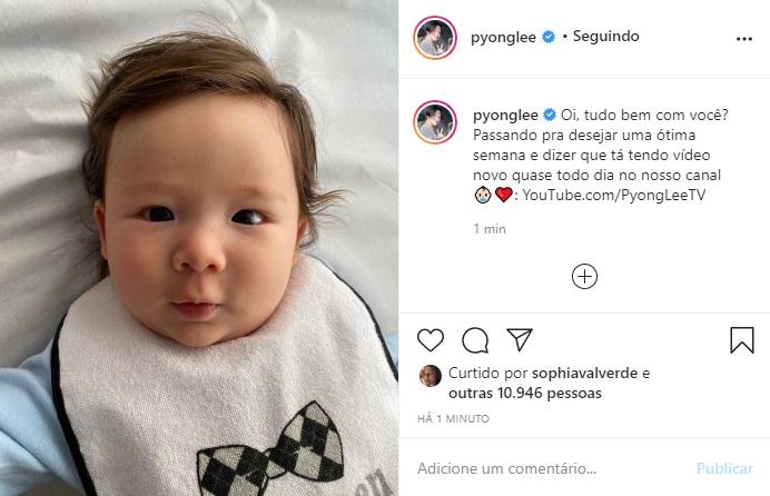 Pyong publica foto de Jake e deixa os seguidores babando