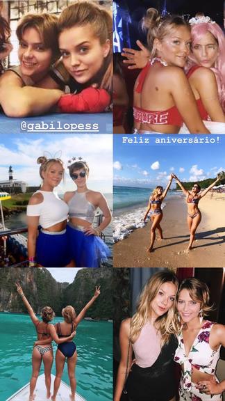 Isabella Santoni parabeniza Gabi Lopes