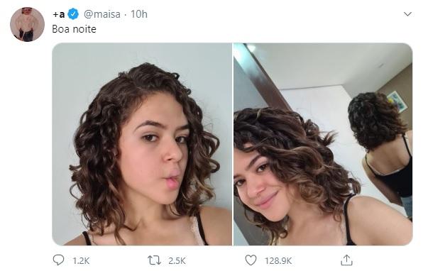 Bruna Marquezine posta vídeo com os cabelos naturais