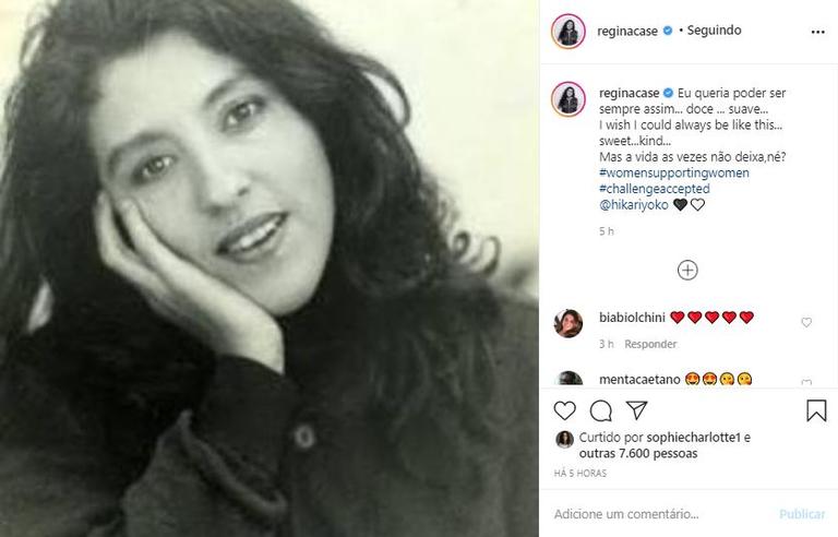 Regina Casé ganha elogios ao relembrar clique da juventude