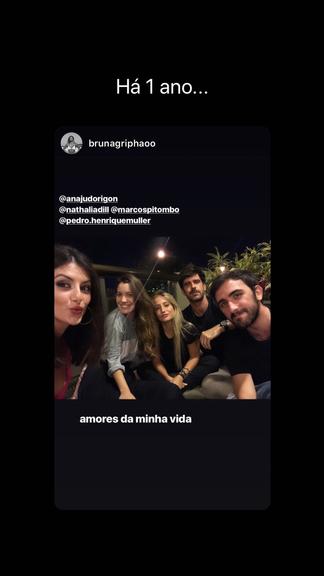 Bruna Griphao relembra momento com elenco de Orgulho e Paixão