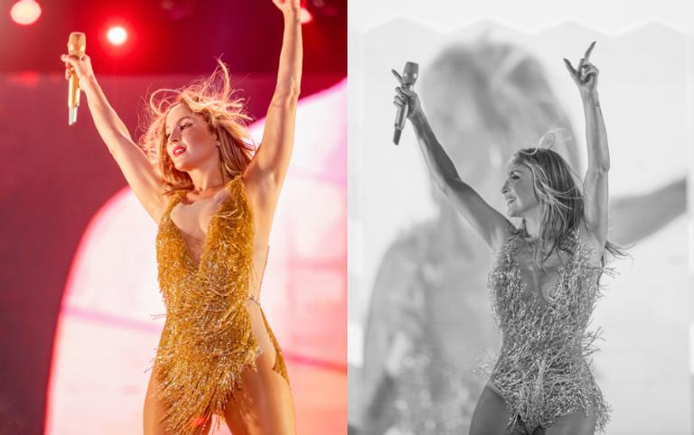 Claudia Leitte relembra show do Ano Novo em Salvador