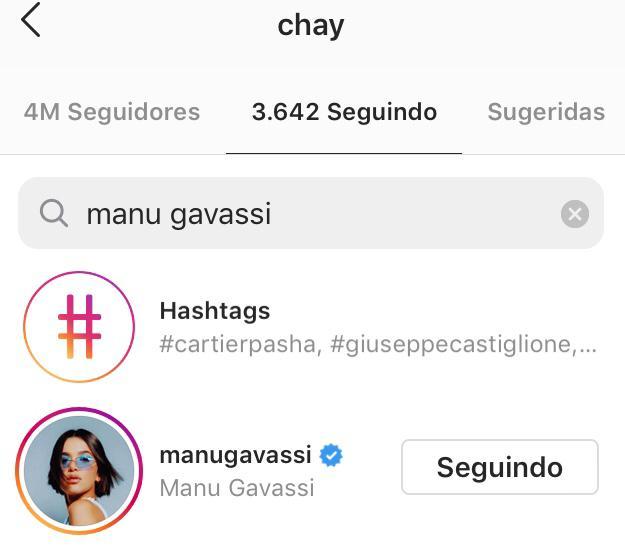 Manu Gavassi e Chay Suede voltam a se seguir no Instagram