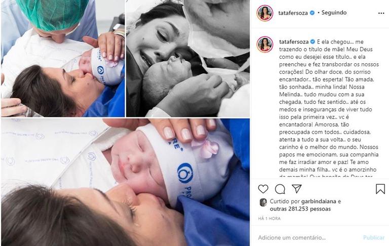 Thais Fersoza comemora o aniversário de Melinda