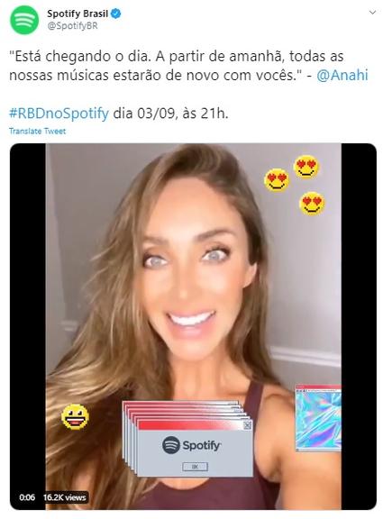 Músicas do RBD ficarão disponíveis nas plataformas digitais