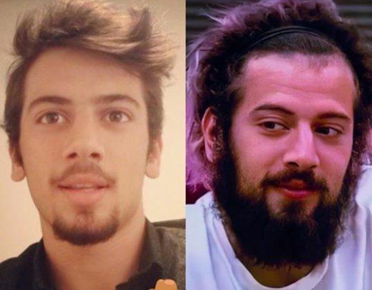 Cartolouco surge irreconhecível de cabelo curto e sem barba