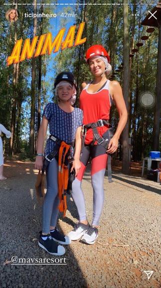 Rafaella Justus e Ticiane Pinheiro