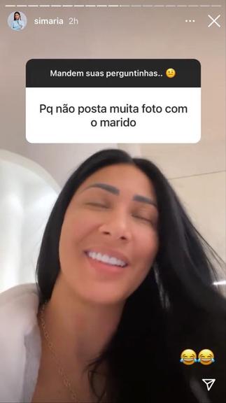 Simaria fala sobre o marido