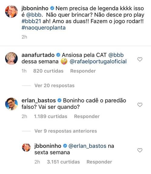 Boninho fala sobre paredão fake